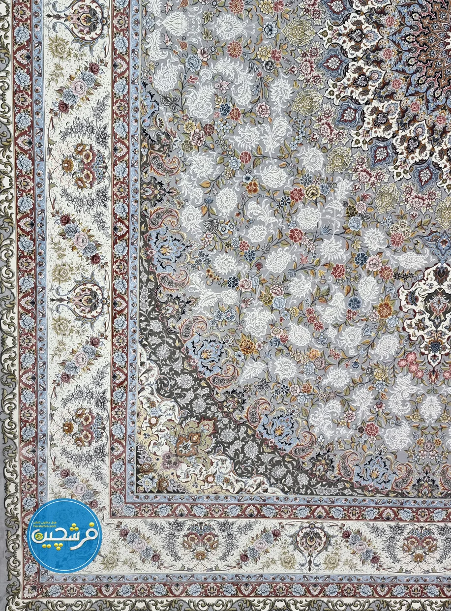 فرش ماشینی اصفهان زیبا سیلور2