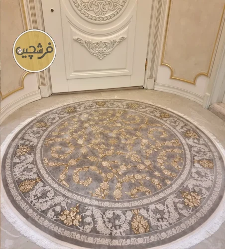 فرش منزل مشتری فرشچین از اصفهان