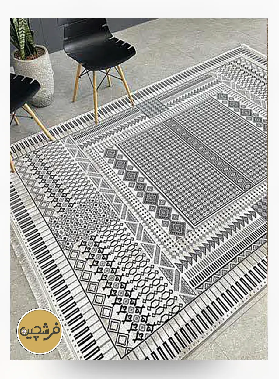 فرش مدرن مراکشی طرح 40012-2
